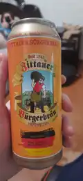 Zittauer Burgerbrau Hefeweizen 2