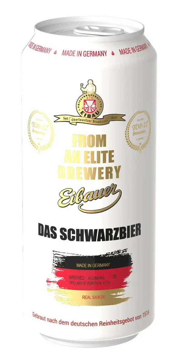From an elite brewey Eibauer das schwarzbier
