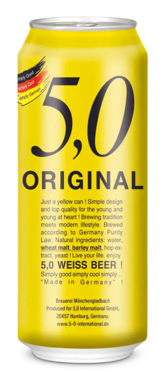 5,0 Original Wheat