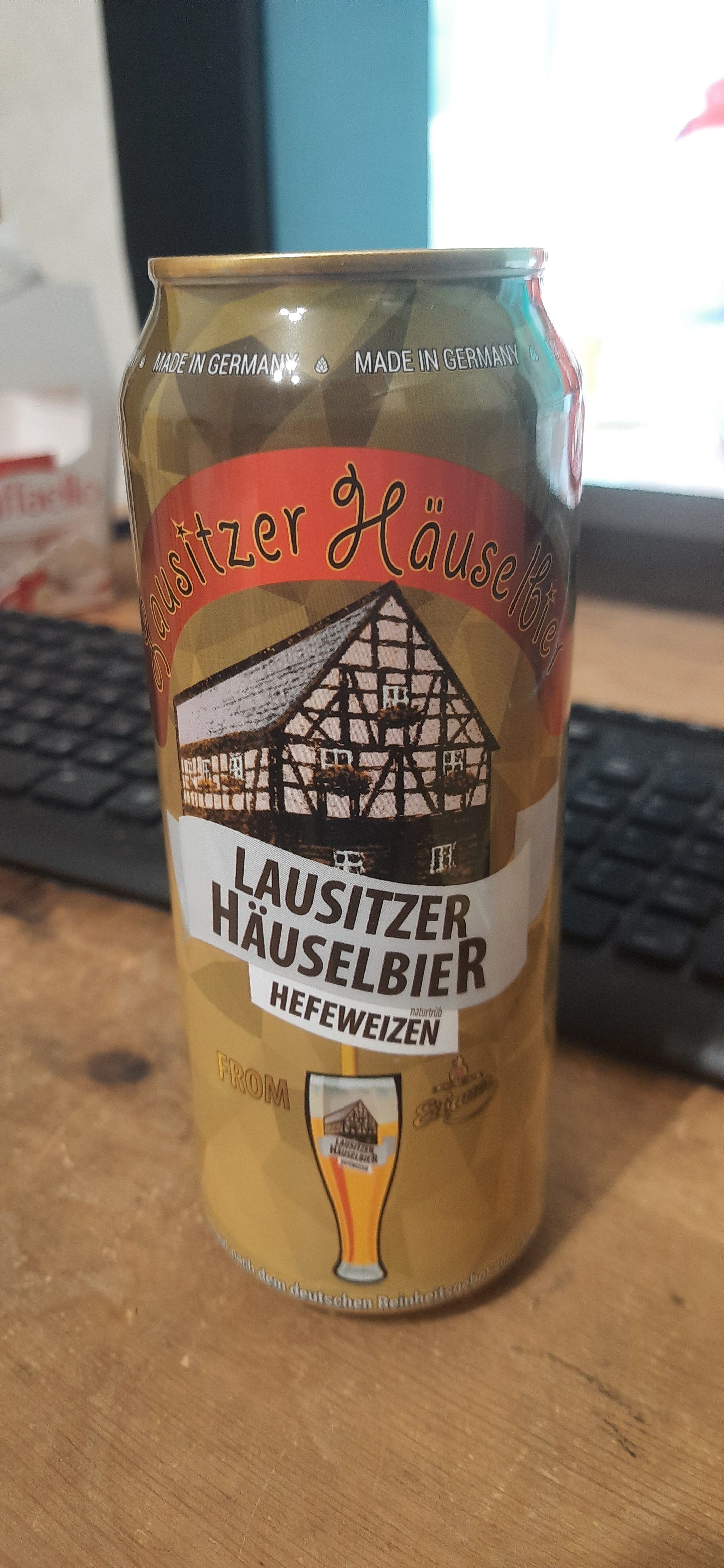 Lausitzer hauselbier Hefeweizen