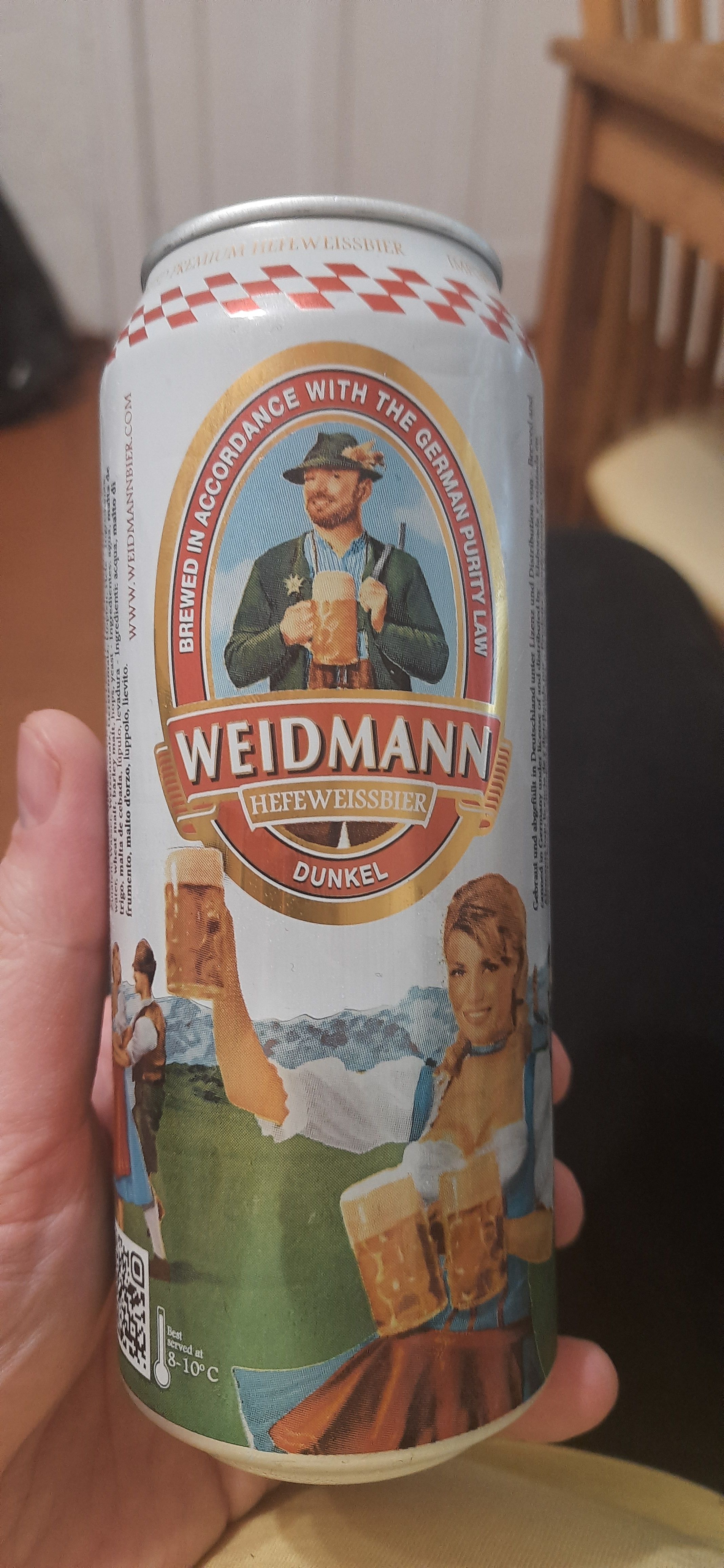 Weidmann Hefeweissbier Dunkel