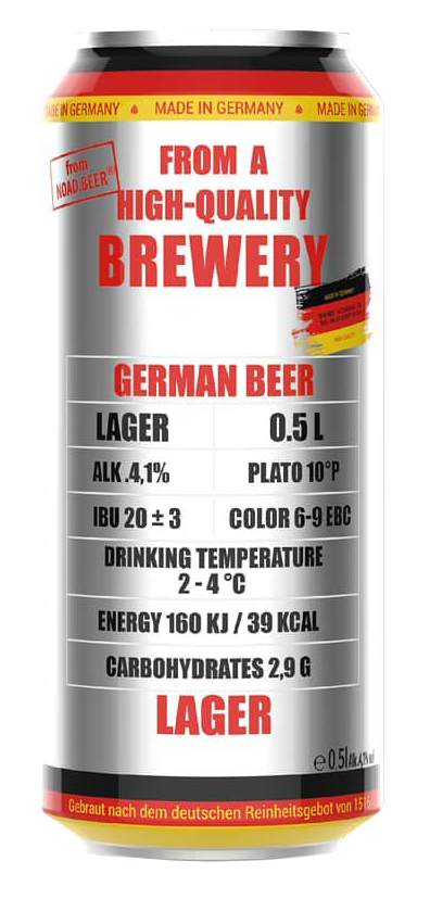 NoAd.Beer From a high-quality brewery