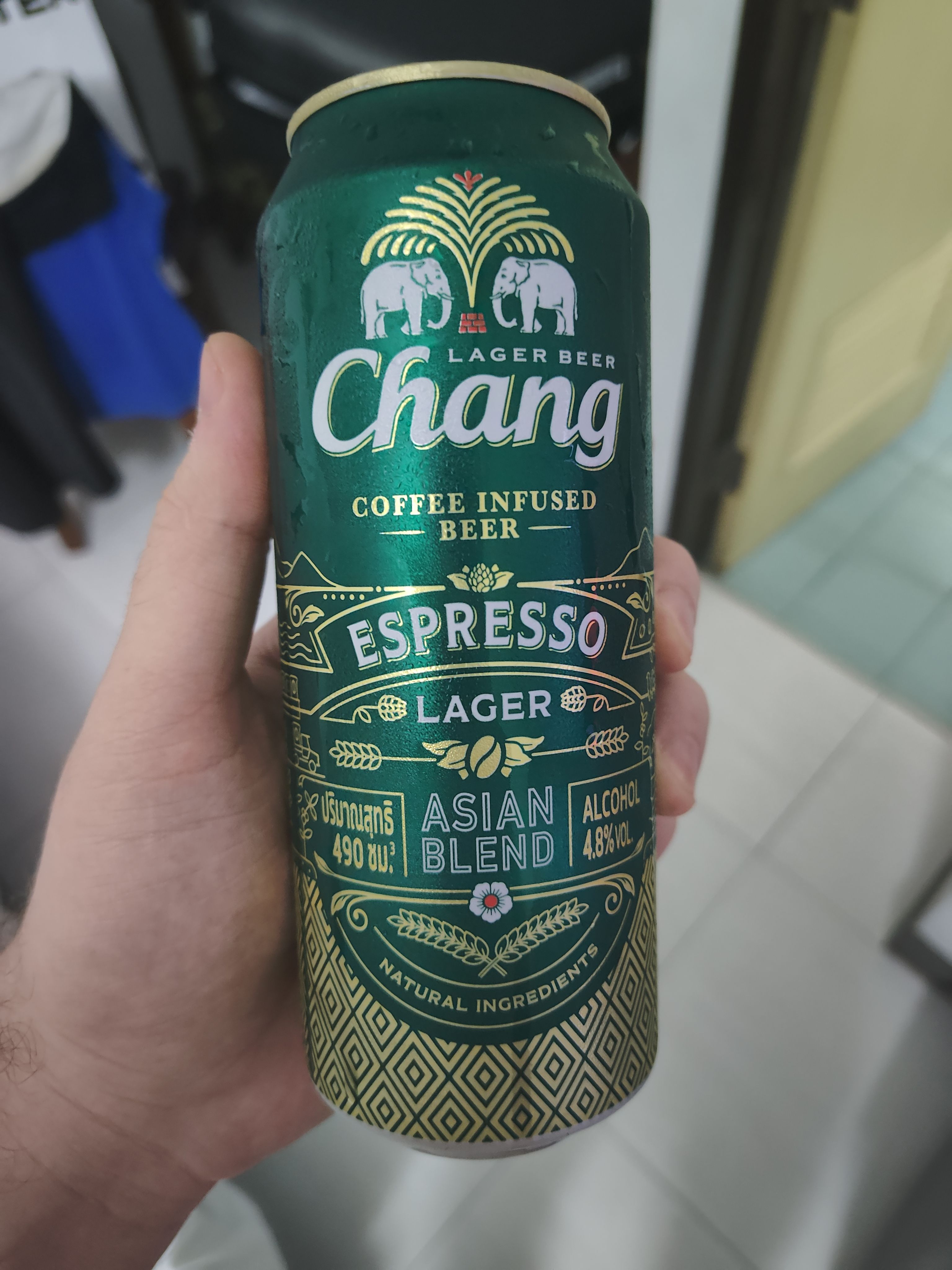 Chang with espresso 