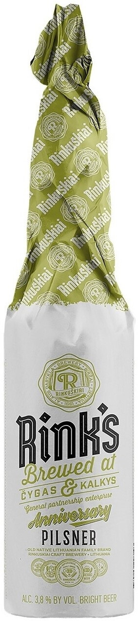 Rink's Anniversary Pilsner