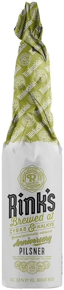 Rink's Anniversary Pilsner