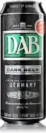 DAB dark beer 2