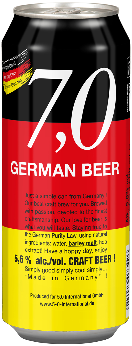 7,0 German Beer Craft Beer