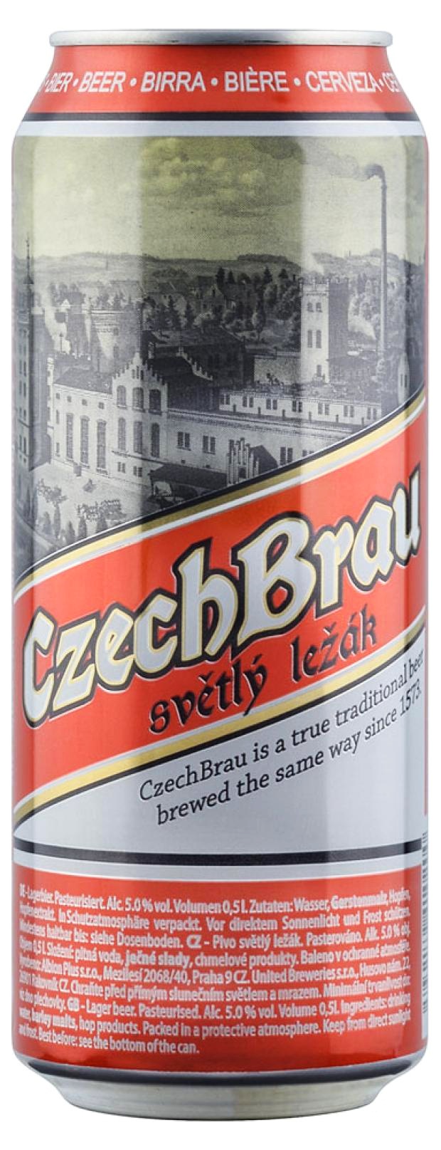 CzechBrau svetly lezak
