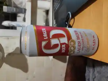 GD lager beer 2