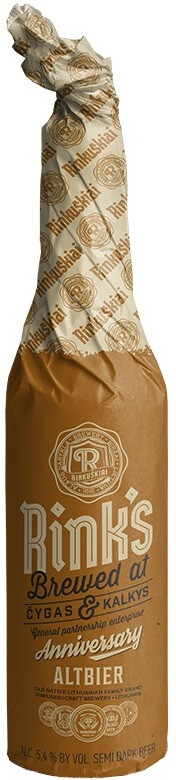 Rink's anniversary altbier