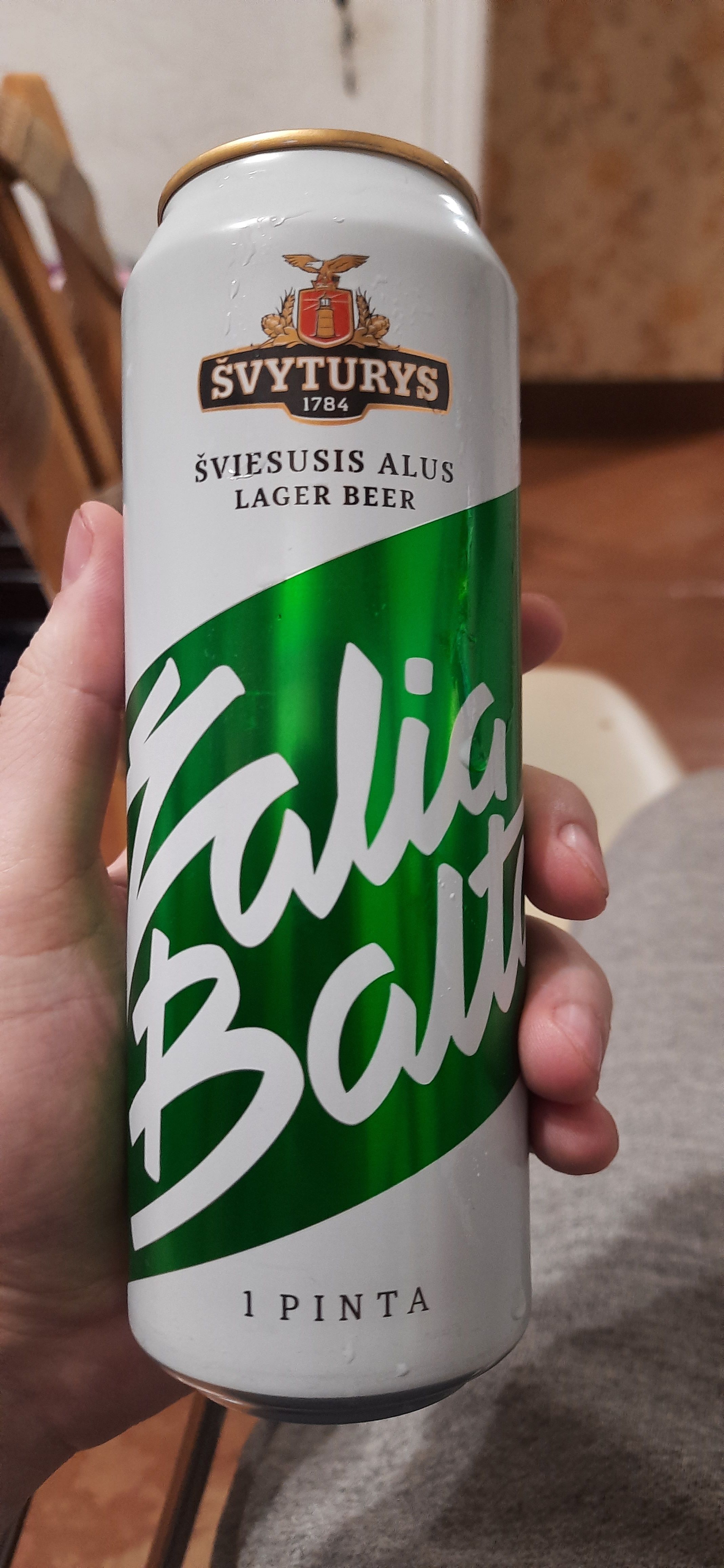 Svyturys Zalia Balta