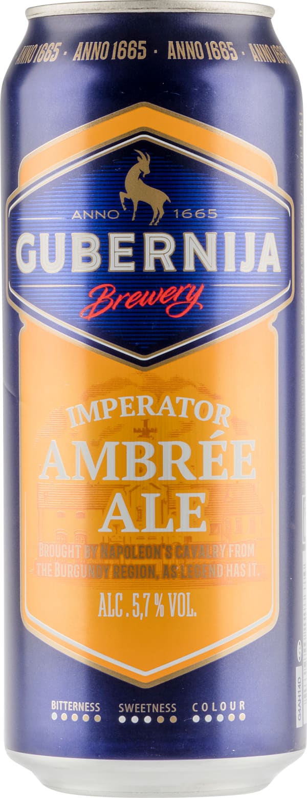 Gubernija Imperator Amber Ale