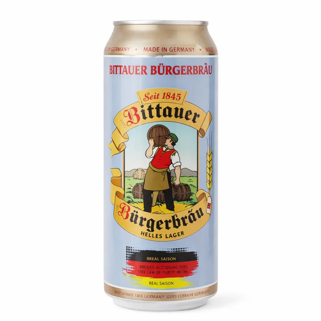 Zittauer Burgerbrau Helles Lager