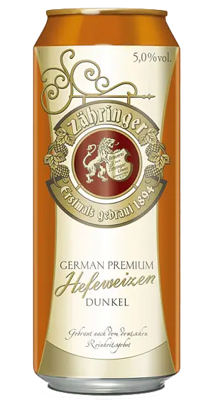 Zahringer Hefeweizen Dunkel
