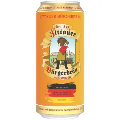 Zittauer Burgerbrau Hefeweizen