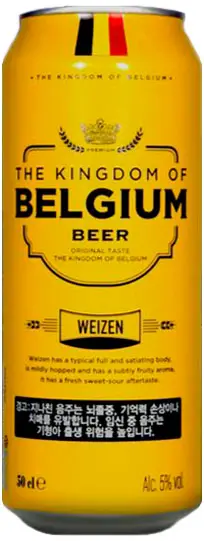 The kingdom of Belgium Beer Weizen