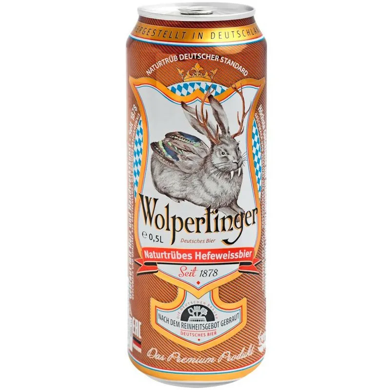 WOLPERTINGER Naturtrubes Hefeweissbier