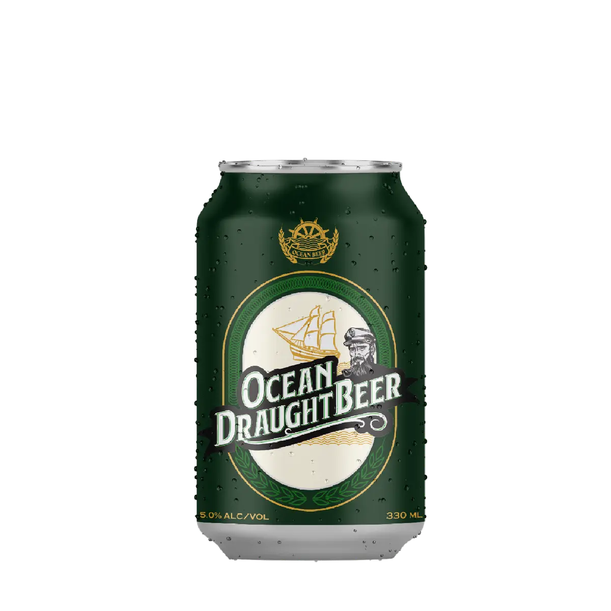 Ocean Draught Beer Green